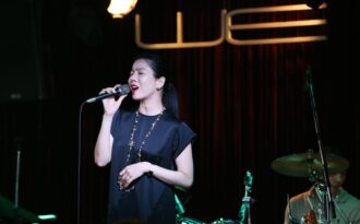 Thu Phương, Cẩm Vân, Lệ Quyên miệt mài tập luyện cùng nhạc sĩ Hoài Sa