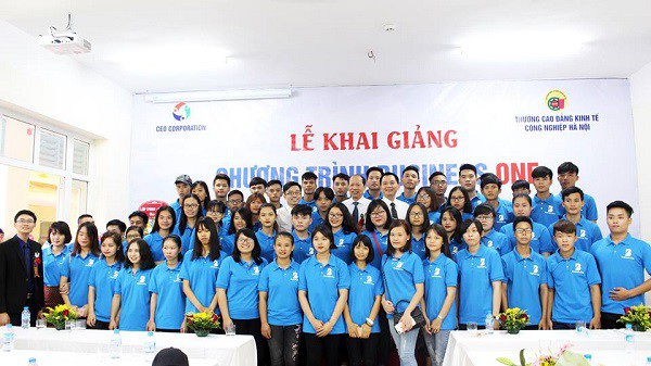  Sinh viên Business One tại Trường Doanh nhân CEO Việt Nam 