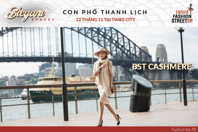 Bộ sưu tập Cashmere quý hiếm sẽ chinh phục mọi Tín Đồ Thời Trang tại Elegant Street