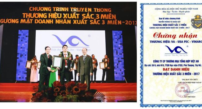 Việt An xây dựng thương hiệu bằng chất lượng và niềm tin