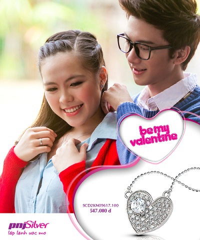 Ngọt ngào Valentine cùng PNJSilver