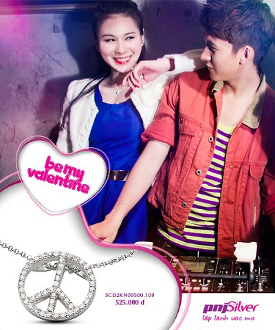 Xem trọn Bộ sưu tập trang sức Valentine 2013 của PNJSilver