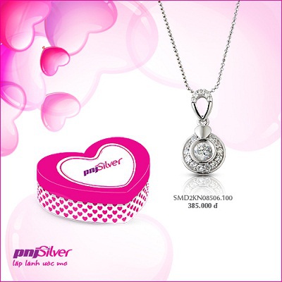 Xem trọn Bộ sưu tập trang sức Valentine 2013 của PNJSilver