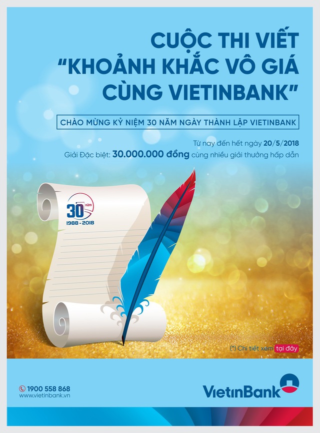 Phát động Cuộc thi viết “Khoảnh khắc vô giá cùng VietinBank” - 1