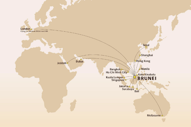 Gía vé ưu đãi dành cho du học sinh đi London của Royal Brunei Airlines - 2