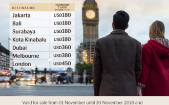 Gía vé ưu đãi dành cho du học sinh đi London của Royal Brunei Airlines