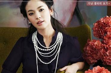 Song Hye Kyo làm người mẫu thời trang - 3