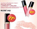 Mỹ phẩm Revlon mở đợt khuyến mãi 77%