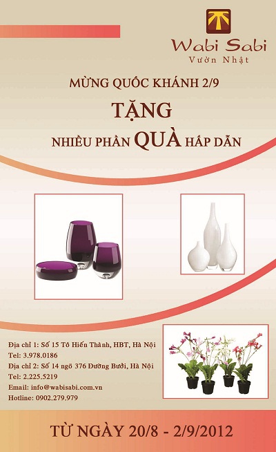 Hãy đến Wabi Sabi Vườn Nhật để tận hưởng hương vị cuộc sống và cảm nhận sự trân trọng!