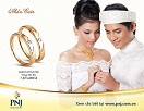 PNJ giới thiệu BST trang sức cưới Hạnh phúc vàng 2012