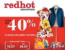 RED HOT SHOPPING: Ưu đãi mua sắm đặc biệt đến 40% cho chủ thẻ HSBC
