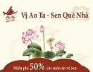 Hương sen thắm đượm tình quê
