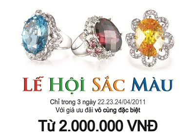 Lễ hội sắc màu tại Thế Giới Kim Cương TPHCM - 1